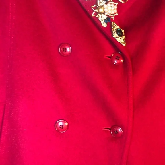 Red bug coat - Picture 8 of 11